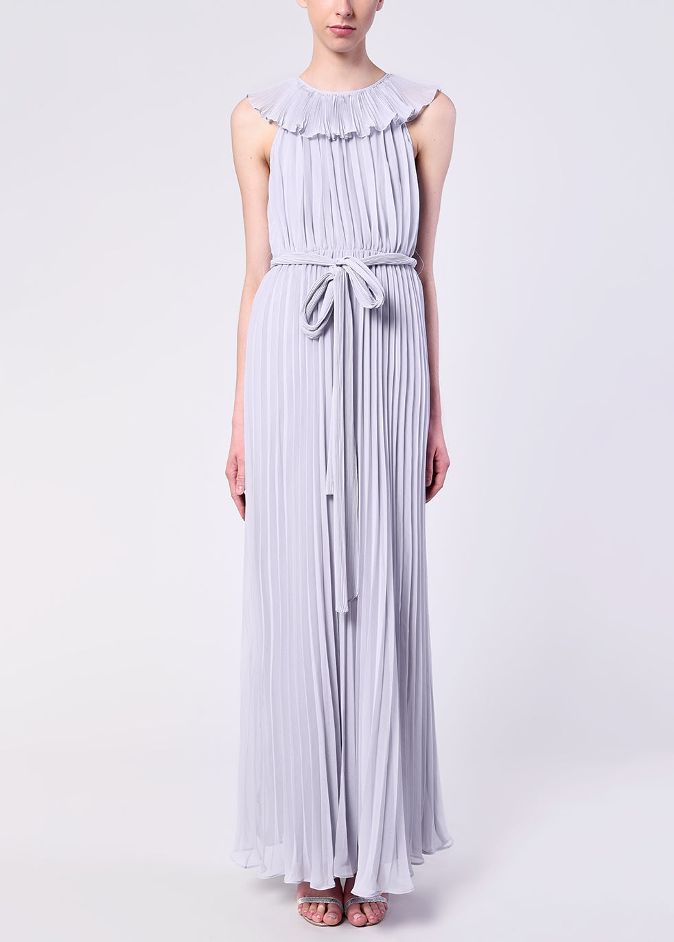 True decadence maxi dress with clearance pleats