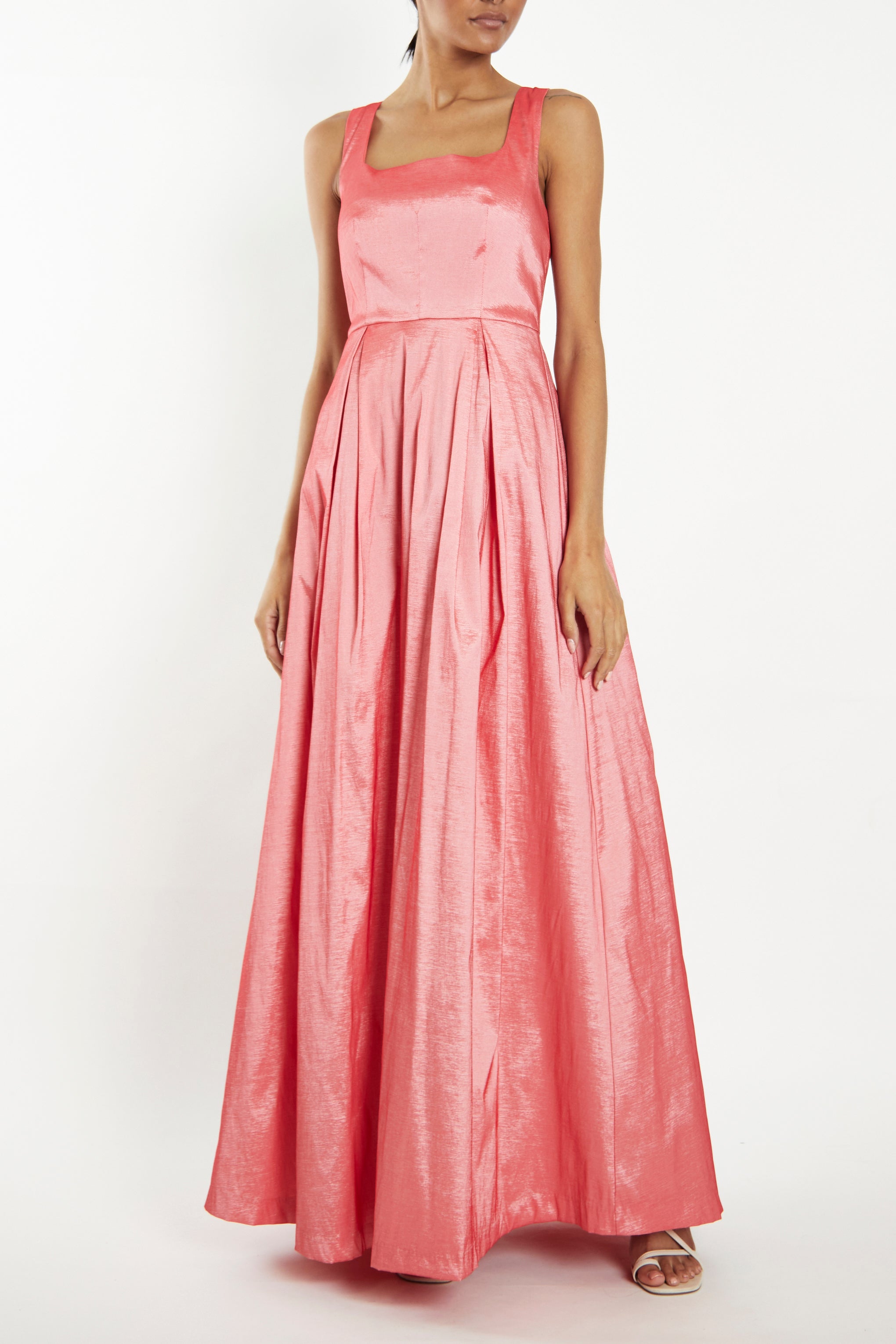 Taffeta shop maxi dress